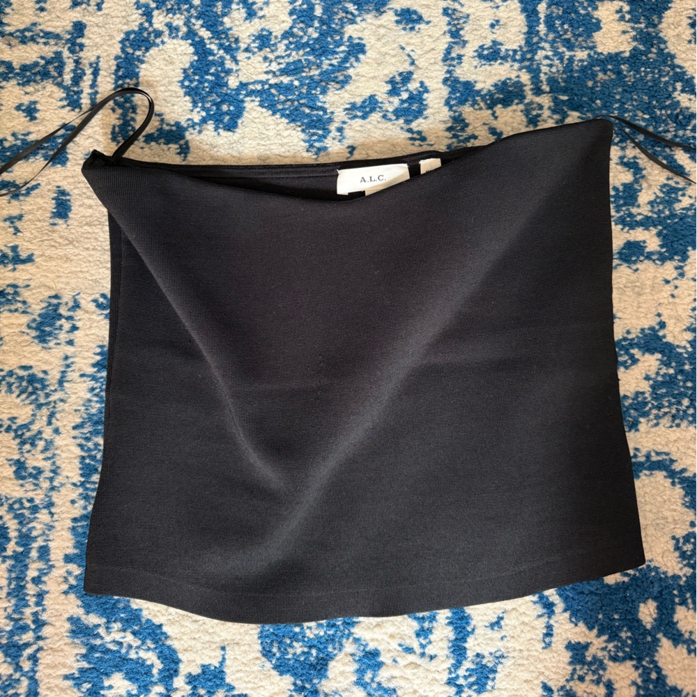 A.L.C. Strapless Black Top